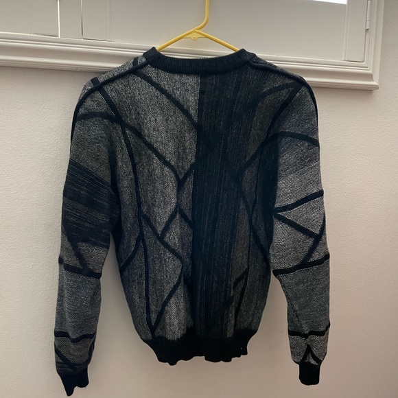 Vintage black and grey St. Croix sweater. L size - Picture 2 of 3